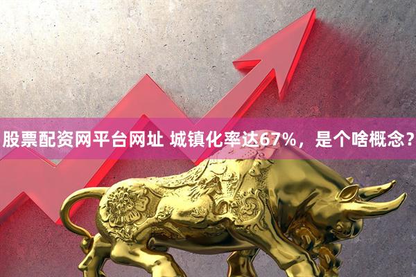 股票配资网平台网址 城镇化率达67%，是个啥概念？