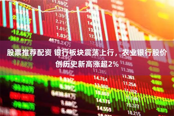股票推荐配资 银行板块震荡上行，农业银行股价创历史新高涨超2%